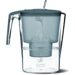 BWT Tischwasserfilter 3,6 Liter Slim Anthrazit mit XXL Volumen